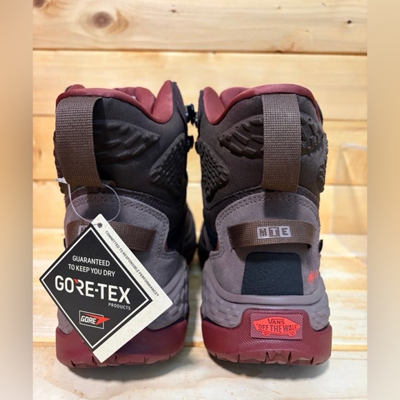 New Vans Crestline MTE GORE-TEX Waterproof Boots Chocolate Brown - Mens 7 - Picture 5 of 7